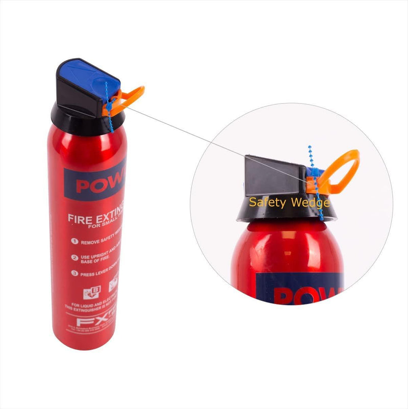 0.6kg BC Dry Power Fire Extinguisher & Blanket Caravan Boat Home Fireblitz - Dynamic Drive