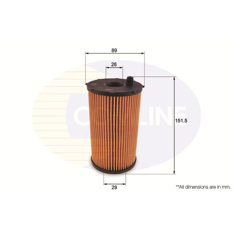 Comline Engine Oil Filter fits Citroën C5 III 2008-2009 2.7