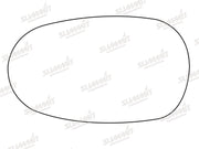 Summit Stick-On Standard Mirror Glass fits Jaguar X Type RHS LHS Summit - Bars 4 Cars