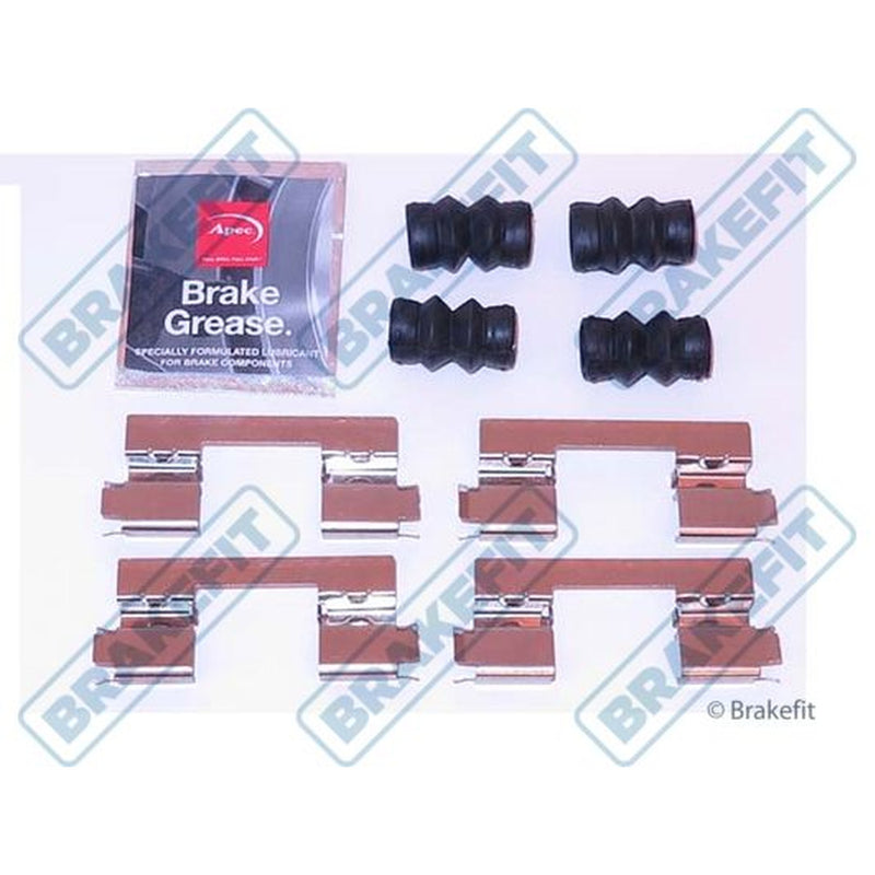 Apec Brake Pad Accessory Fitting Kit Front fits Renault Kangoo 2008 on 1.5 1.6