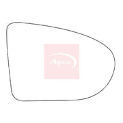 Apec Exterior Wing Mirror Glass Right fits Nissan Qashqai +2 2007-2014