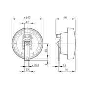 Bosch Car Horn Signal Unit