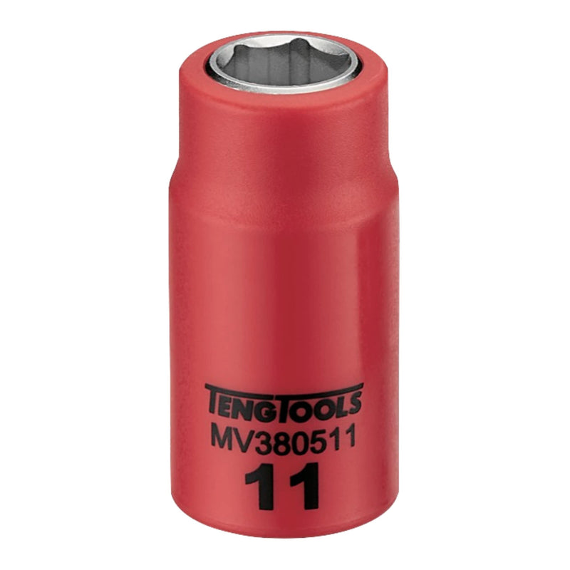 Teng Tools 3/8" Insulated Socket 11mm Teng Tools - Dynamic Drive