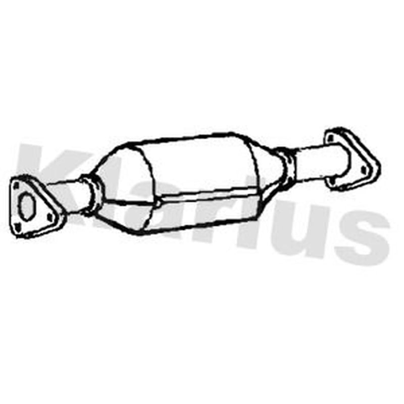 Klarius Diesel Particulate Filter Non T/A fits Fiat Fiorino Box Body 2007 on 1.3