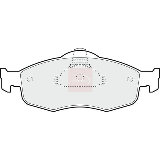 Apec Front Brake Pad Set PAD801
