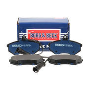 Borg & Beck Front Brake Solid Discs & Pads fits Audi 80 B4 1991-1994 1.9