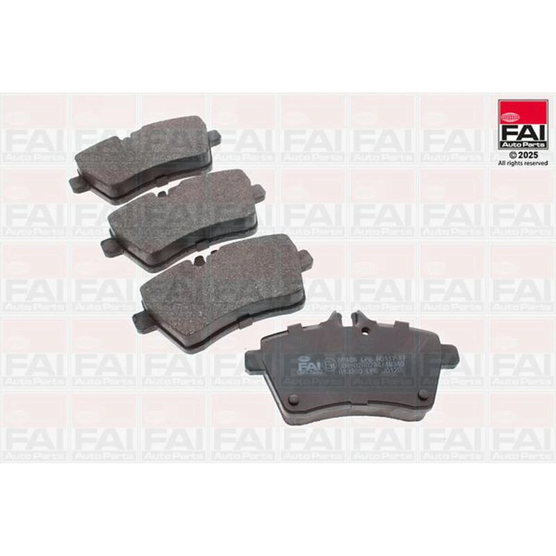 FAI Front Brake Pad Set fits Mercedes-Benz A-Class 2004-2012