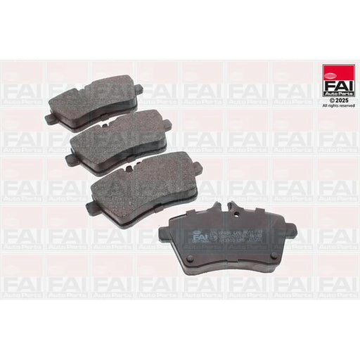 FAI Front Brake Pad Set fits Mercedes-Benz A-Class 2004-2012