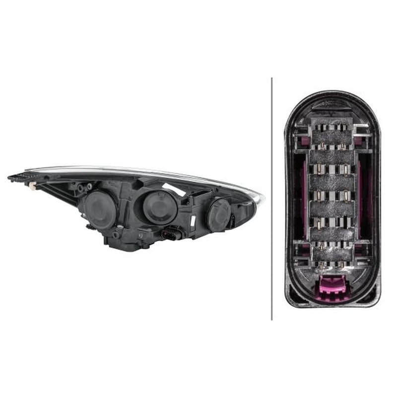 Hella Headlight Headlamp H7/H1 Left fits Ford Focus III 2010-2020