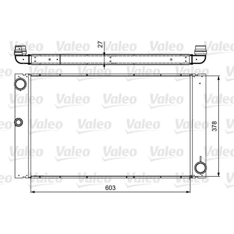 Valeo Engine Radiator 735475