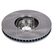 Febi 2 x Front Internally Vented Brake Discs 179496