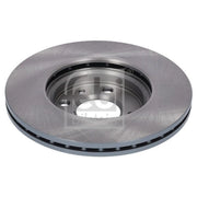 Febi 2 x Internally Vented Front Brake Discs 108447-x2