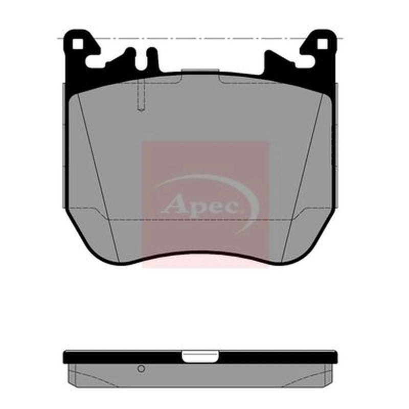 Apec Front Brake Pad Set PAD2509