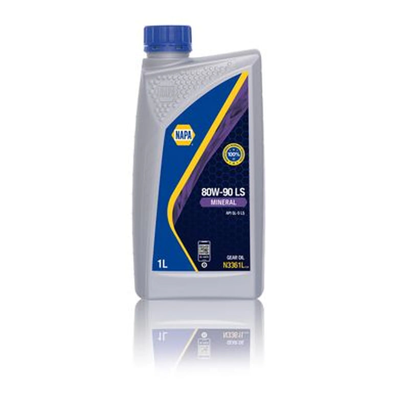 NAPA Axle Gear Oil 1L Mineral Oil 80W-90 fits Acura Legend II 1991-1996 3.2