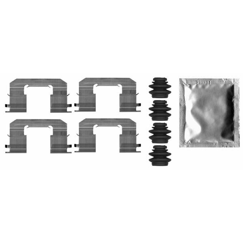 Mintex Brake Pad Accessory Fitting Kit Front fits Hyundai I10 II 2013-2019
