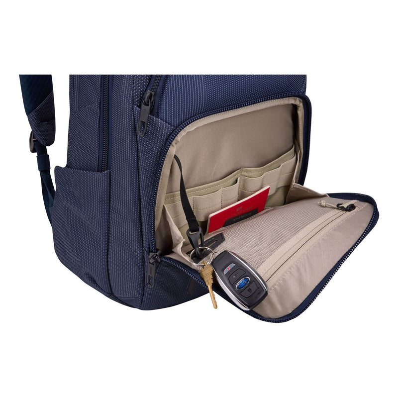Thule Crossover 2 Laptop Rucksack 20L Dress Blue Laptop Backpack Thule - Bars 4 Cars