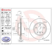 Brembo Front & Rear Brake Discs & Pads fits BMW Z4 Roadster 2006-2008 2.5