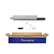Hella End Silencer Rear fits Opel Kadett E 1986-1993 2.0