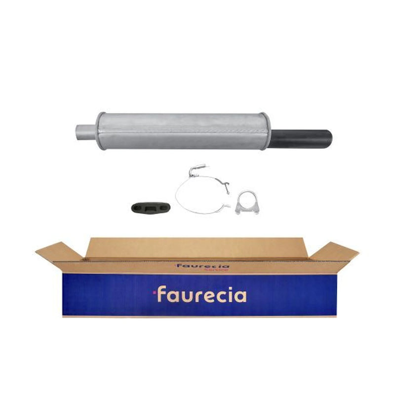 Hella End Silencer Rear fits Opel Kadett E 1986-1993 2.0