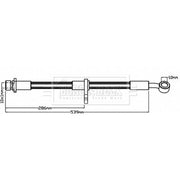 Borg & Beck Brake Hydraulic Hose Line Front Right BBH8164