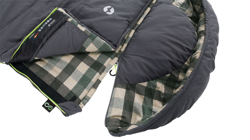 Outwell Camper Grey Single Sleeping Bag Outwell - Dynamic Drive