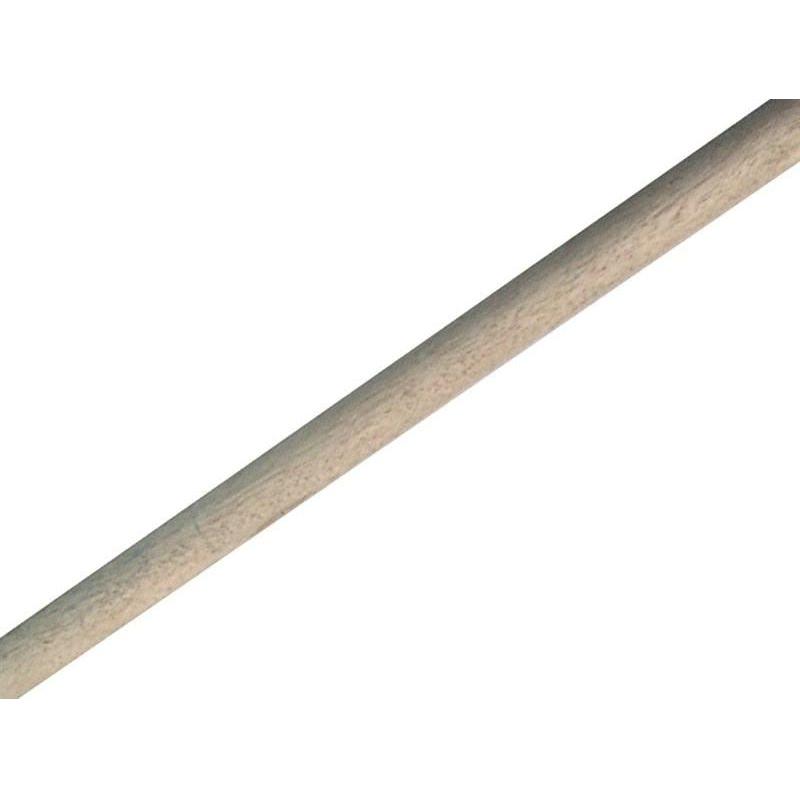 Faithfull Wooden Broom Handle 1.53m x 28mm (60 x 1.1/8in) Faithfull - Dynamic Drive