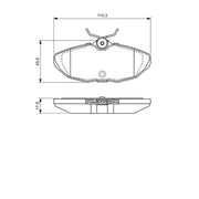Bosch Front & Rear Pads fits Jaguar S-Type II 1999-2007 2.5 2.7 3.0 4.0 4.2