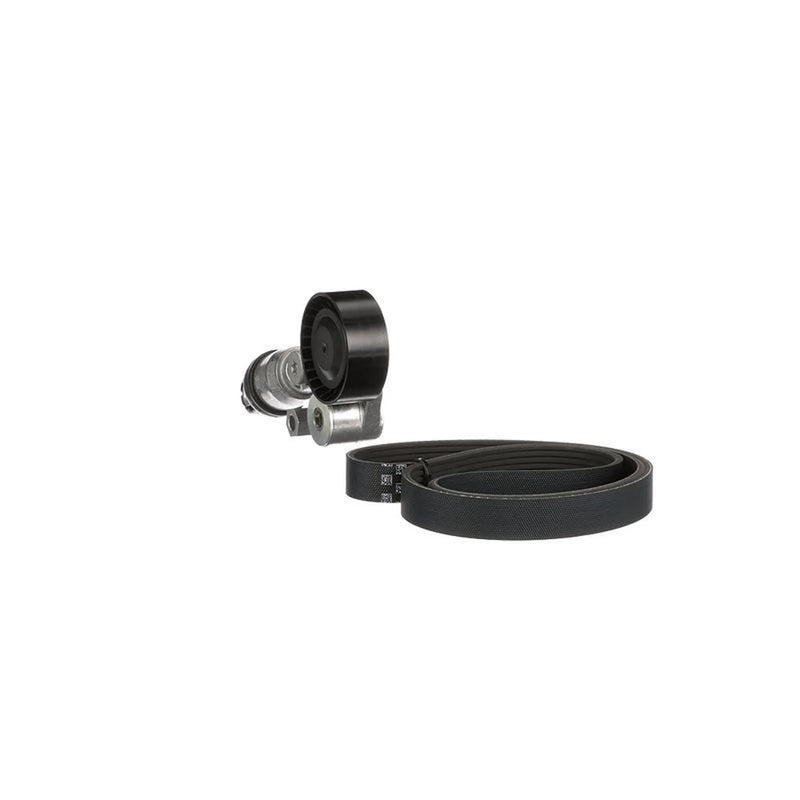 Gates V-Ribbed Belt Set fits Mazda 2 2014 on 1.3 1.5