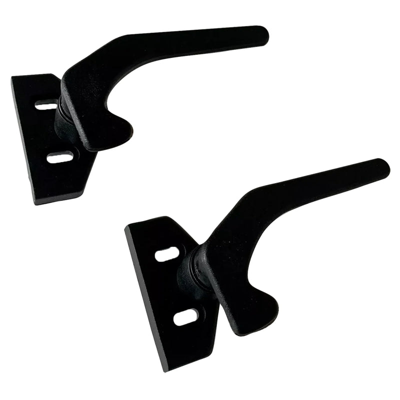Polyplastic Screw On Lever Lock Window Catch - 2 Pack