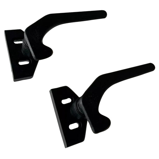 Polyplastic Screw On Lever Lock Window Catch - 2 Pack