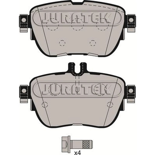 Juratek Rear Brake Pad Set fits Mercedes-Benz Cls 2018 on 257.314 257.318