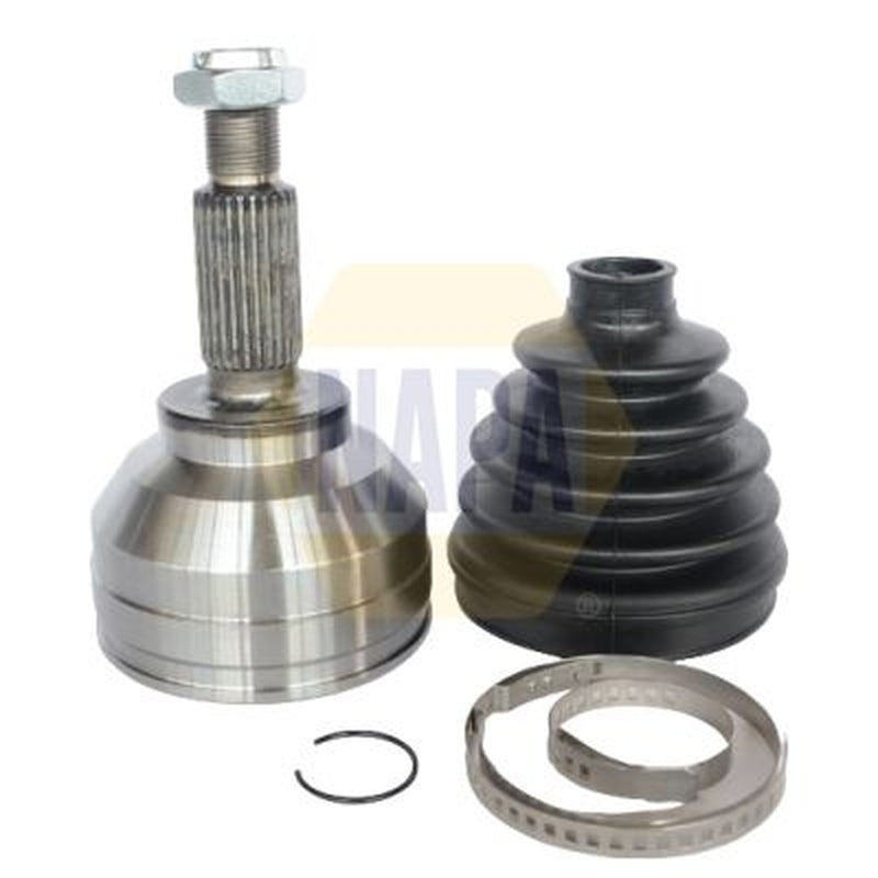NAPA CV Axle Shaft Assembly Front fits Nissan Primastar 2006 on 2.0 2.5