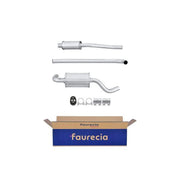 Hella Middle Silencer fits Ford Fiesta 1989-1995 1.8