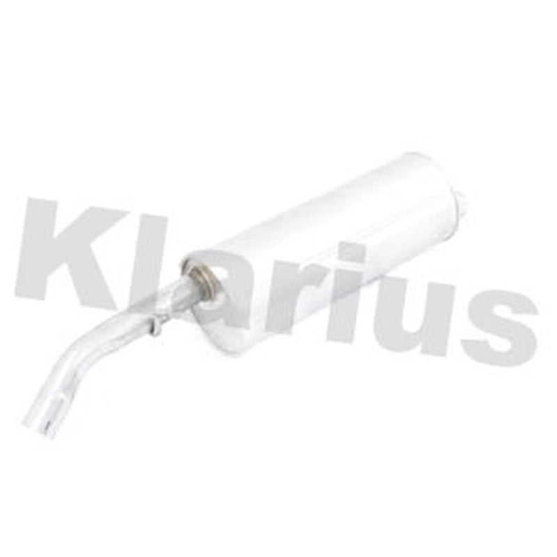 Klarius Box With Tail Pipe Rear fits Citroën C3 I 2002-2008 1.4