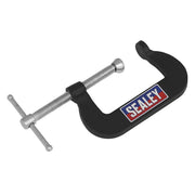 Sealey Junior C-Clamp Set 51mm x 32mm 4pc GCC06 Sealey - Dynamic Drive