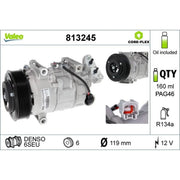 Valeo Air Conditioning Compressor 813245