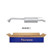 Hella End Silencer Rear fits Nissan Primera 1990-1996 1.6