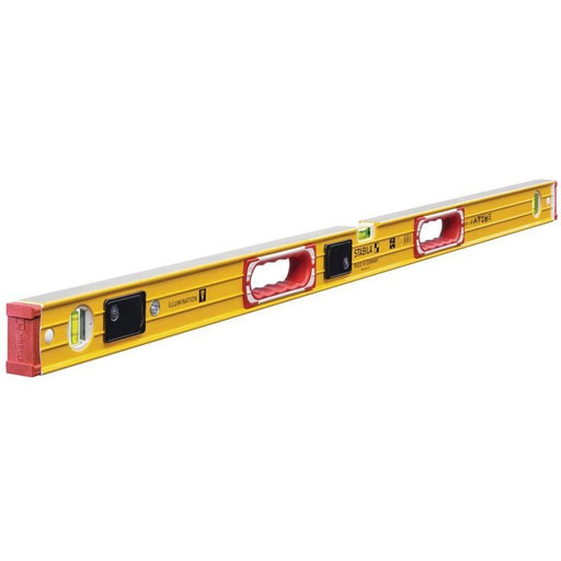 Stabila 196-2 LED Illuminated Spirit Level 3 Vial 17393 122cm Stabila - Dynamic Drive