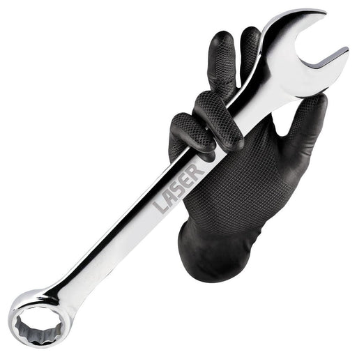 Connect Grippaz XLarge Black Nitrile Gloves Box 50pc/25 Pairs 37307 Tool Connection - Dynamic Drive