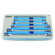 Laser Flexible Socket Spanner Set 6pc 7256 Laser - Dynamic Drive