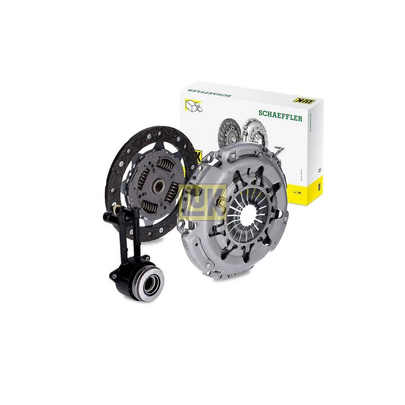 LuK Clutch Kit Set 3pc fits Ford Fiesta V 2001-2008 1.6
