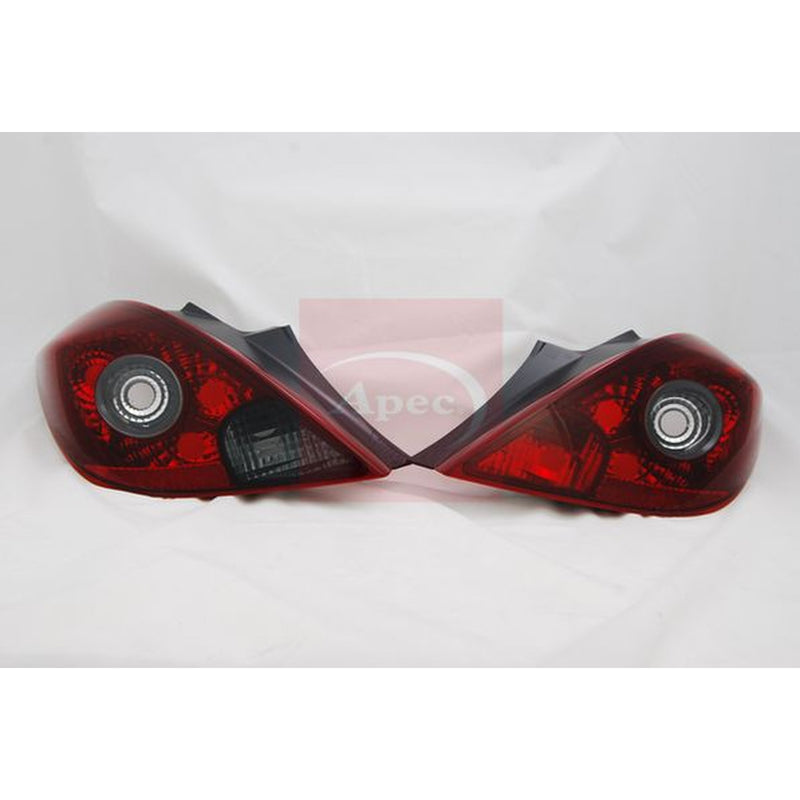 Apec Tail Light / Lamp Left fits Opel Corsa D 2006-2014 1.0 1.2 1.3 1.4 1.6 1.7