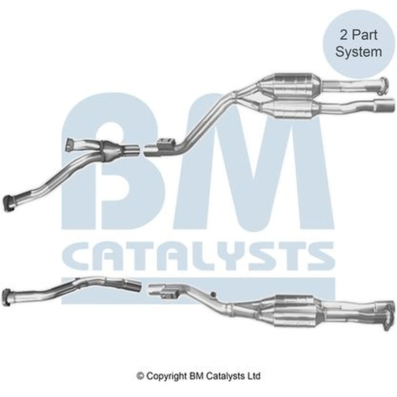 BM Catalysts Petrol Cat fits Mercedes-Benz S-Class 1991-1999
