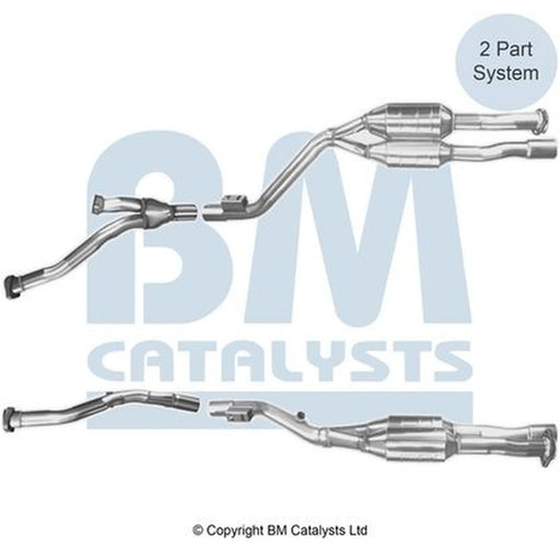 BM Catalysts Petrol Cat fits Mercedes-Benz S-Class 1991-1999