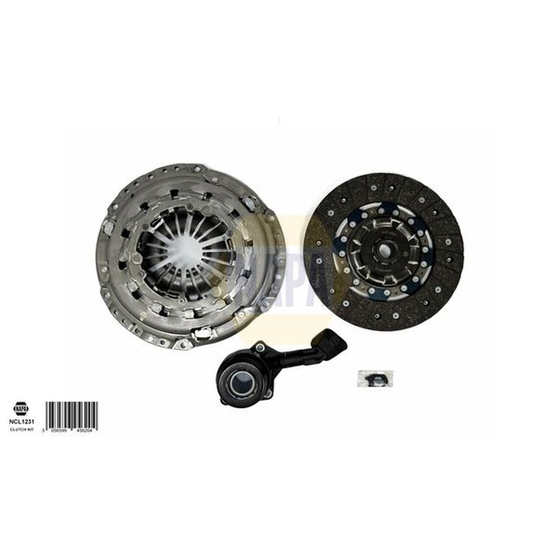 NAPA Clutch Kit Set 3pc fits Ford Galaxy III 2015-2018 2.0