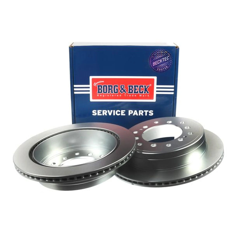 Borg & Beck Front & Rear Brake Discs & Pads fits Toyota Fj Cruiser 2005-2018 4.0