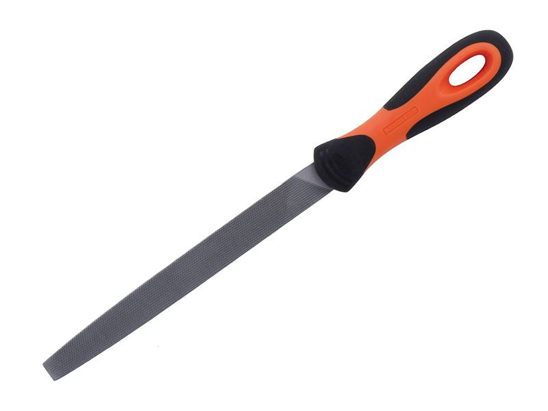Bahco 1-110-08-1-2 ERGO™ Handled Engineering Flat Bastard File 200mm (8in) Bahco - Dynamic Drive
