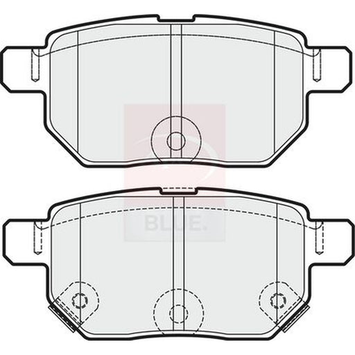 Apec Rear Brake Pad Set fits Lexus Ct 2011 on