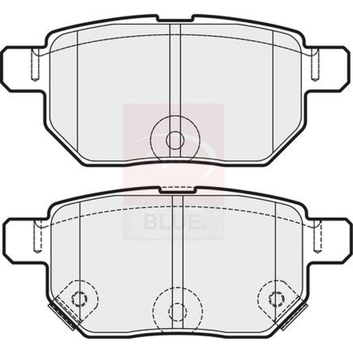 Apec Rear Brake Pad Set PD3666