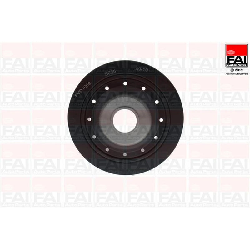 FAI Crank Shaft Belt Pulley fits Renault Clio 1998-2009 1.4 1.6